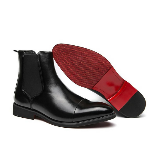 Dr. Christian - Red Sole Chelsea Boots