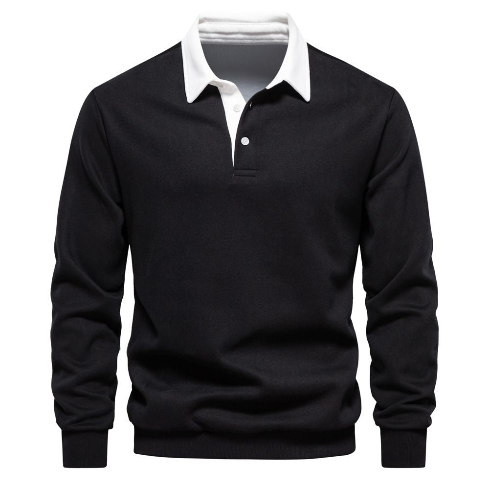 Liam™ - Polo Sweatshirt - Casual Elegance