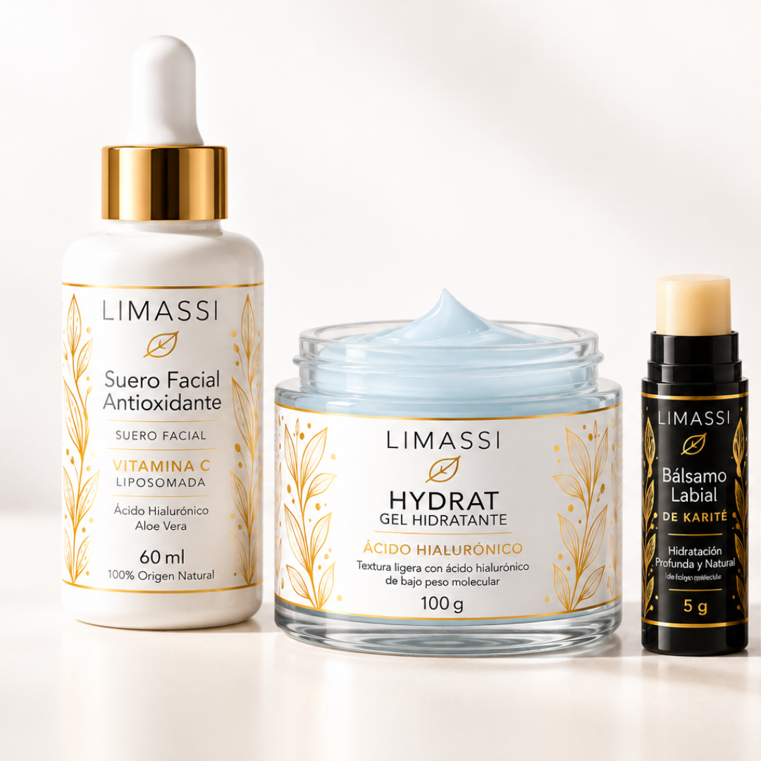 Rutina Esencial LIMASSI | Kit Facial de 3 Productos